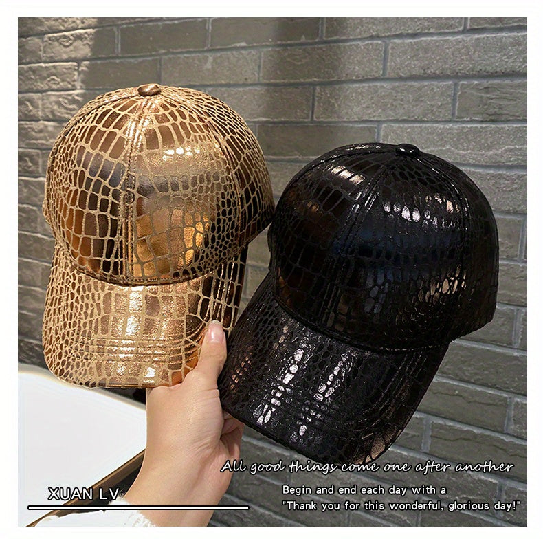 Crocodile Pattern Baseball Caps