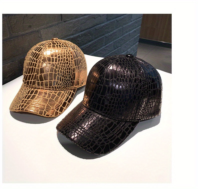Crocodile Pattern Baseball Caps