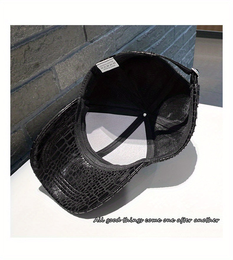 Crocodile Pattern Baseball Caps