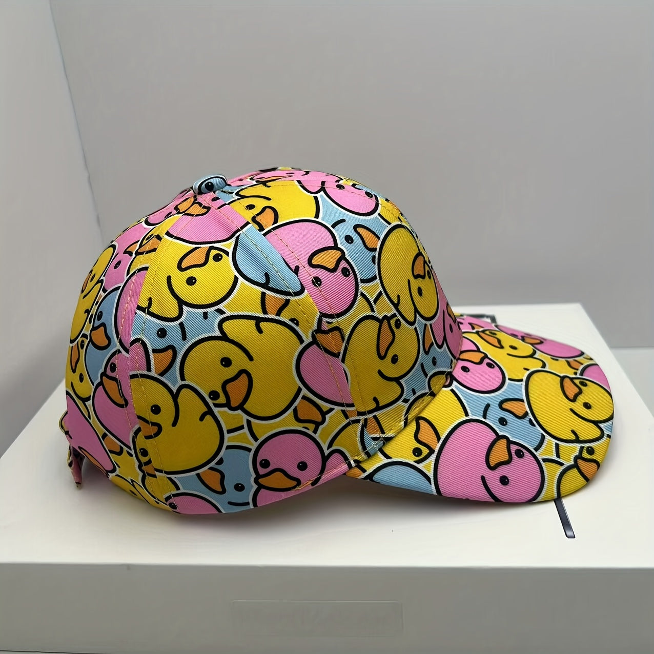 Colorful Duck Print Baseball Cap