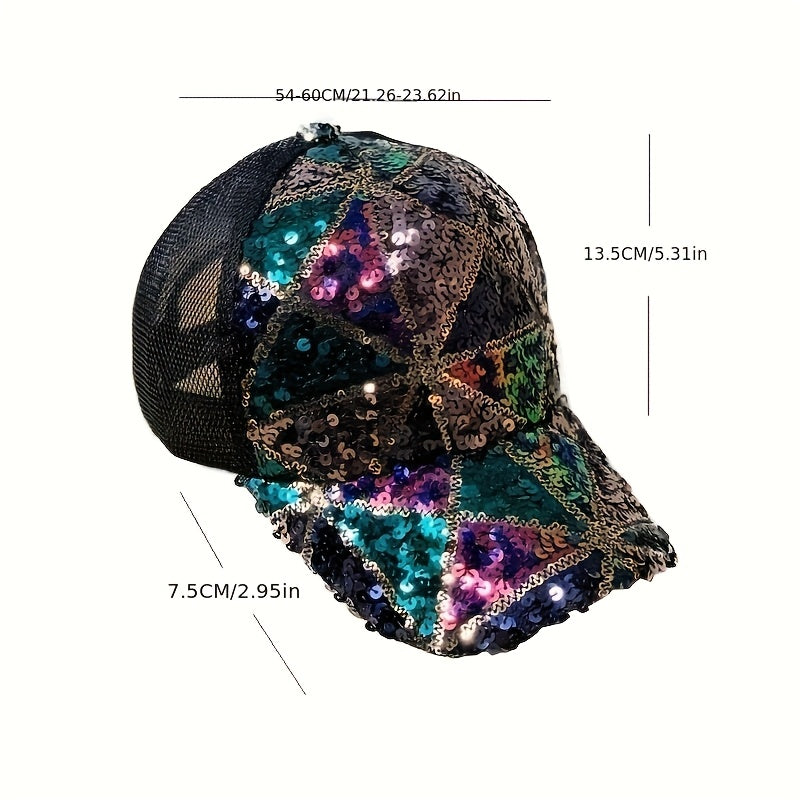 Sequin Baseball Cap