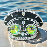 Steampunk Captain Hat with Goggles