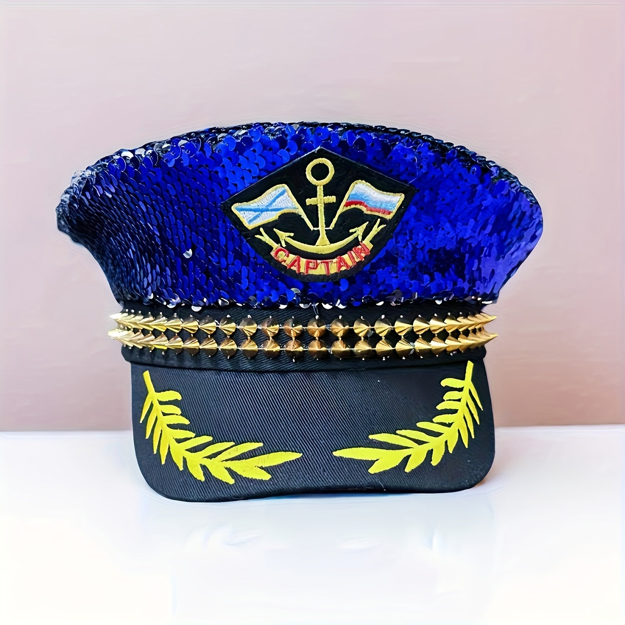 Sequined Captain's Hat