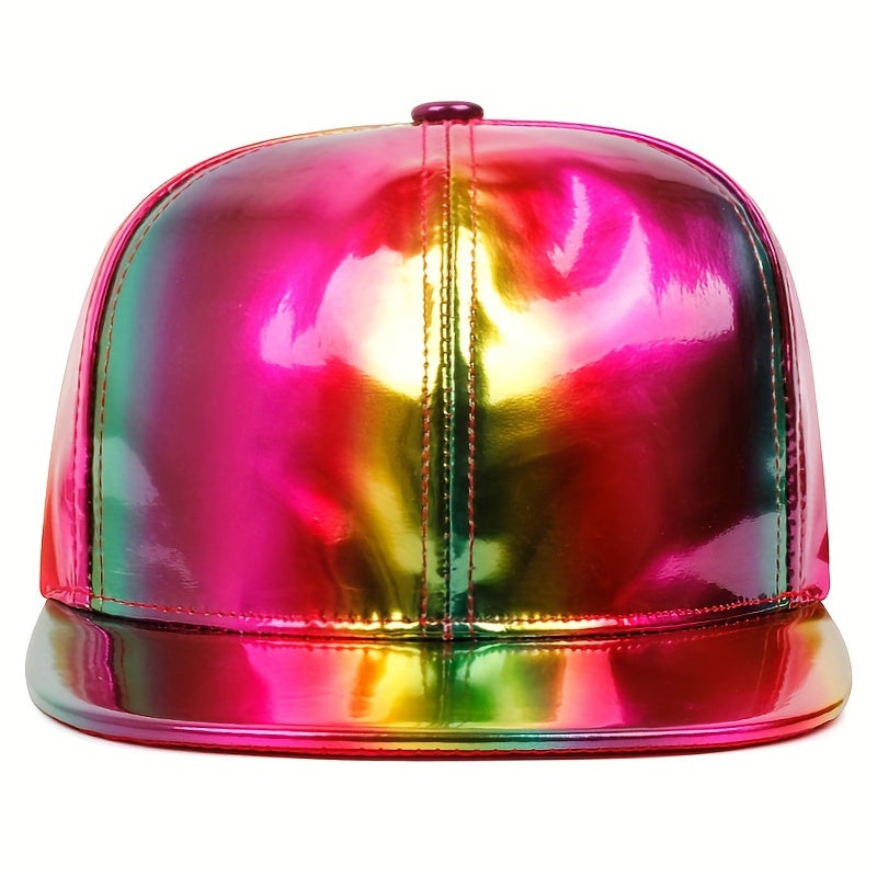 Laser PU Baseball Cap