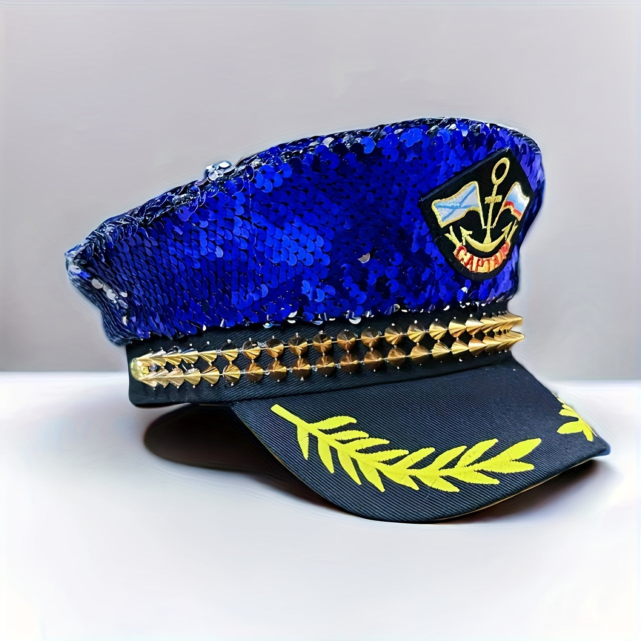 Sequined Captain's Hat