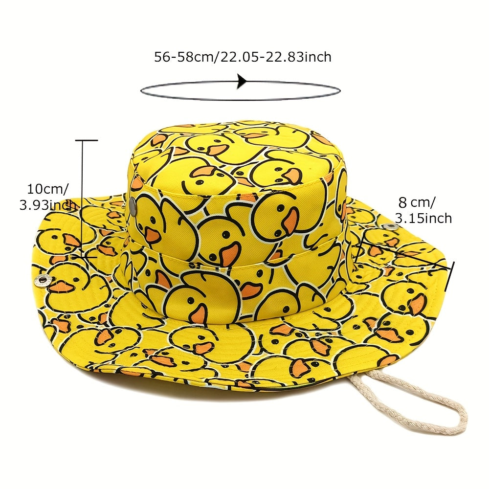 Duck Print Fisherman Hat