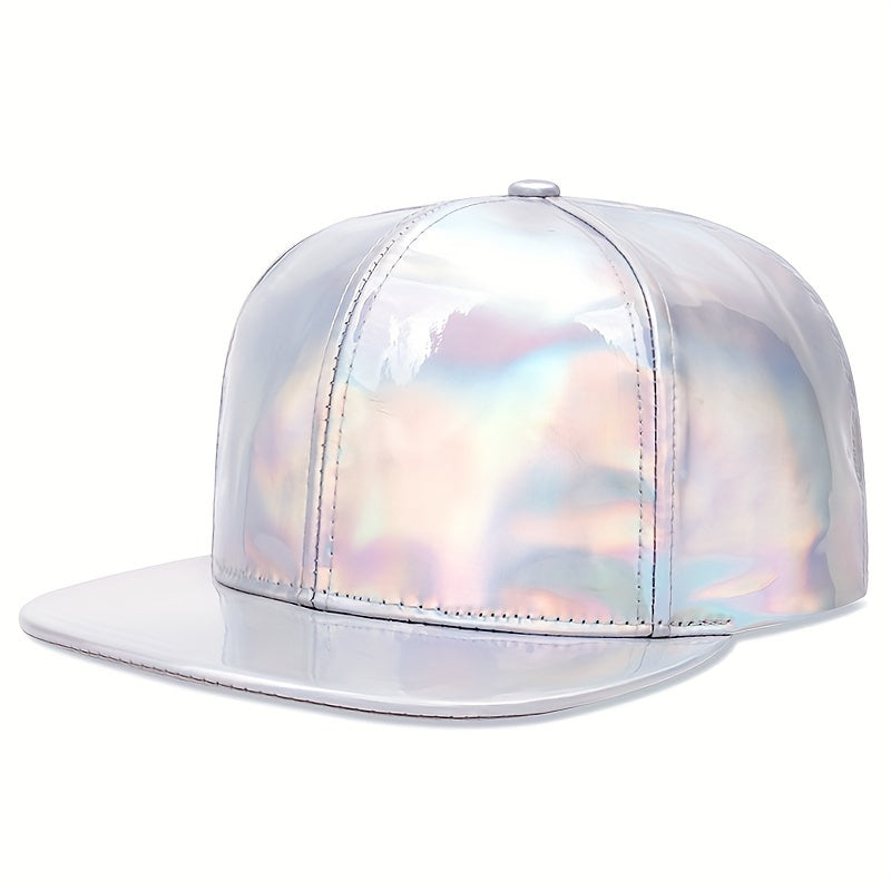 Laser PU Baseball Cap