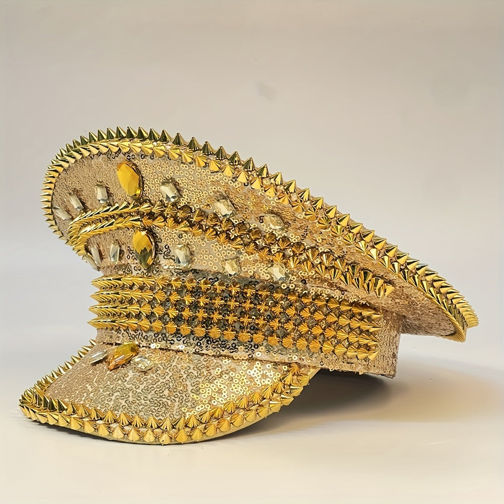 Punk Style Military Cap