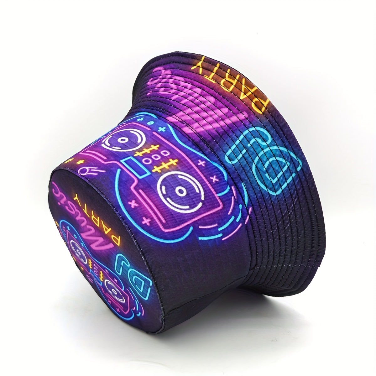 Neon DJ Music Party Hat