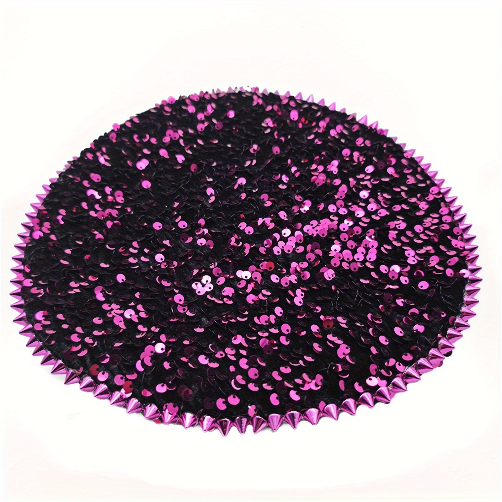 Luxurious Colorful Sequin Captain Hat