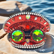 HONGLUAN Sparkling Steampunk Captain Hat