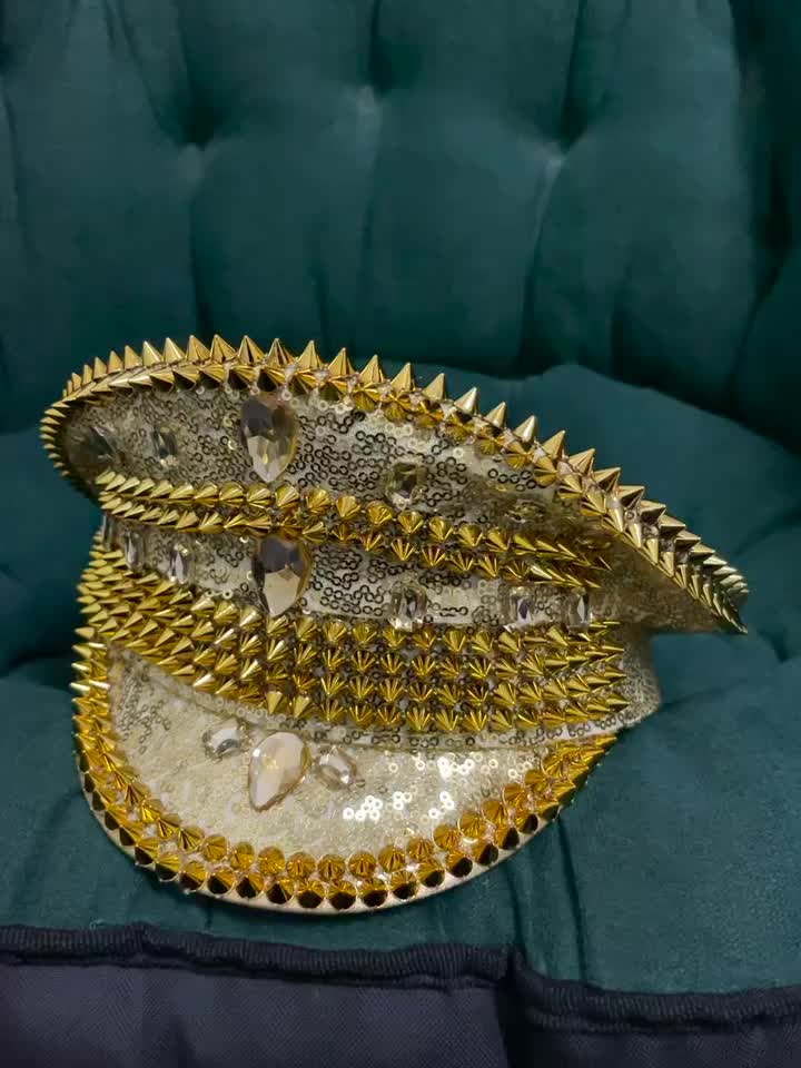 Punk Style Military Cap