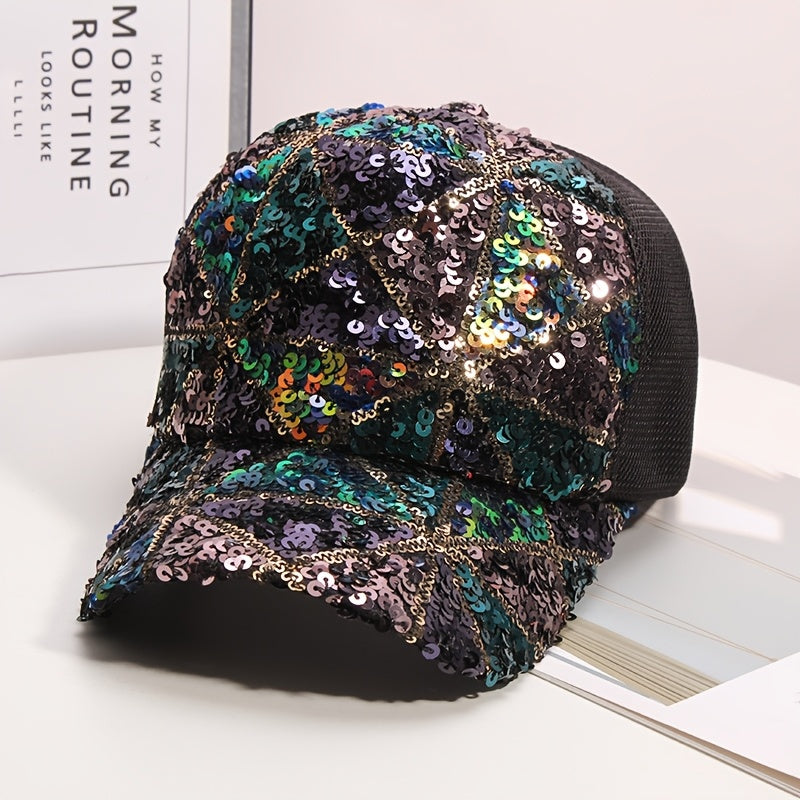 Sequin Baseball Cap