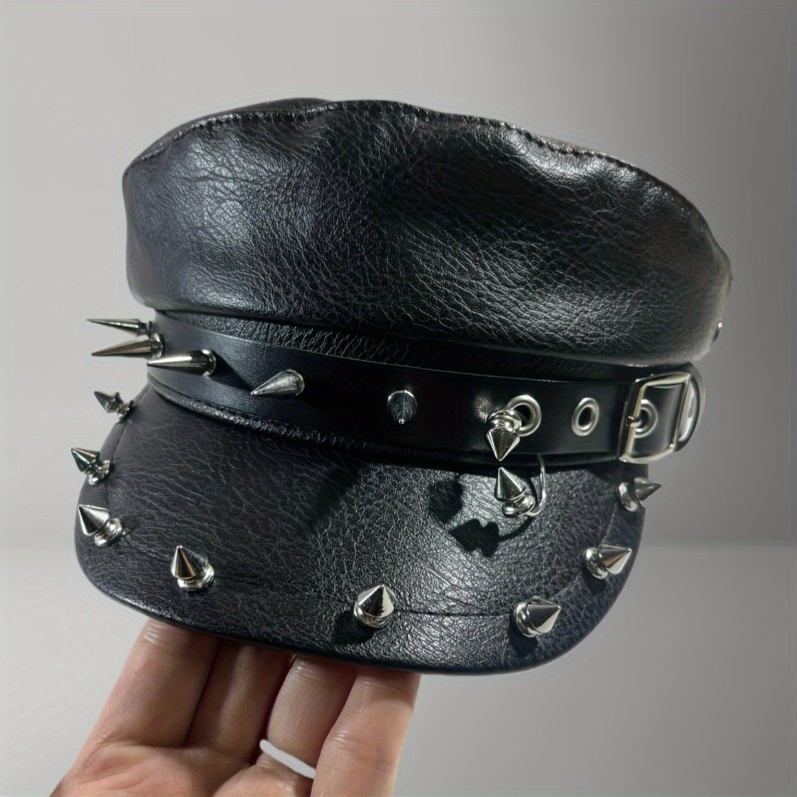 PU Rivet Performance Navy Cap