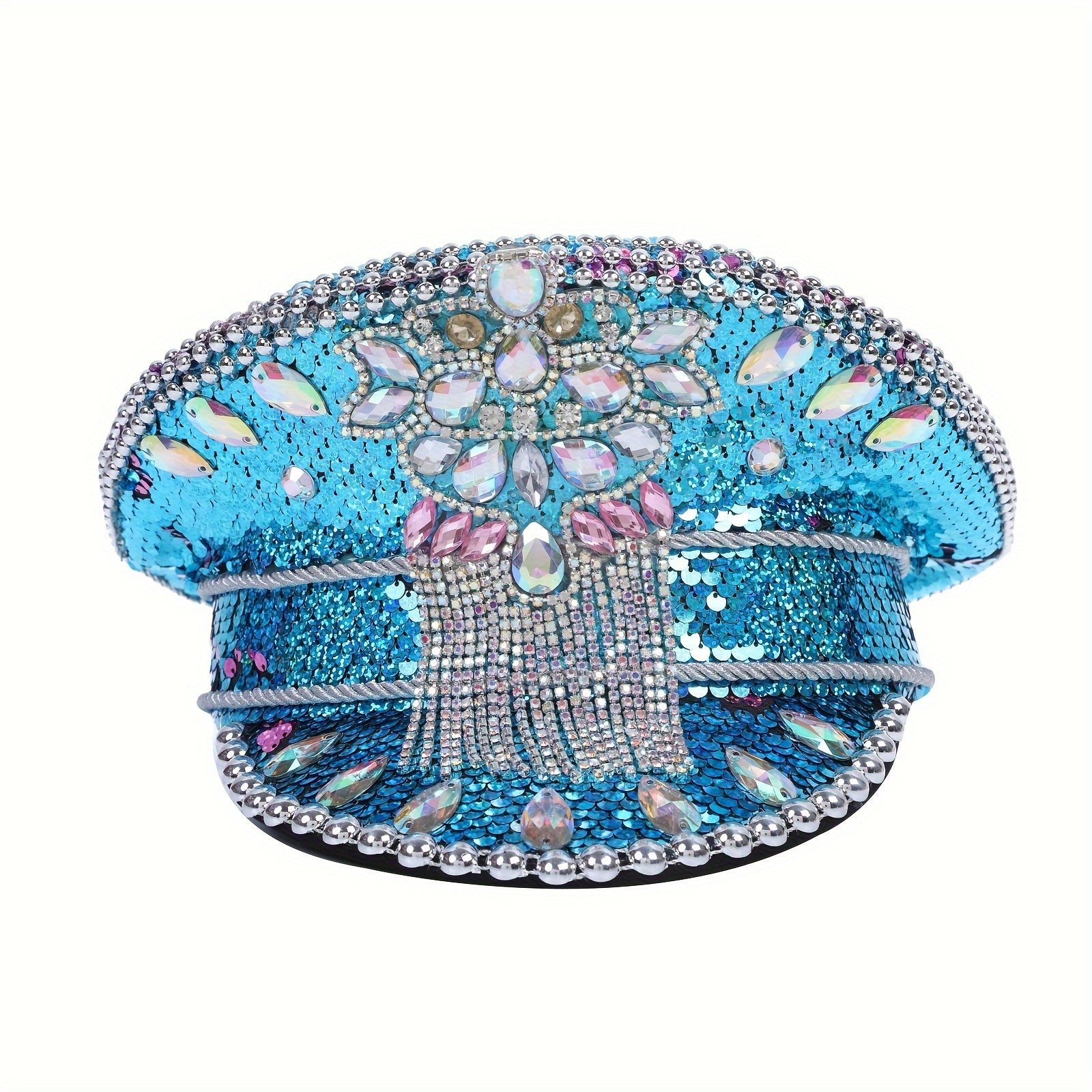 Fantasy Themed Sequin Captain Hat