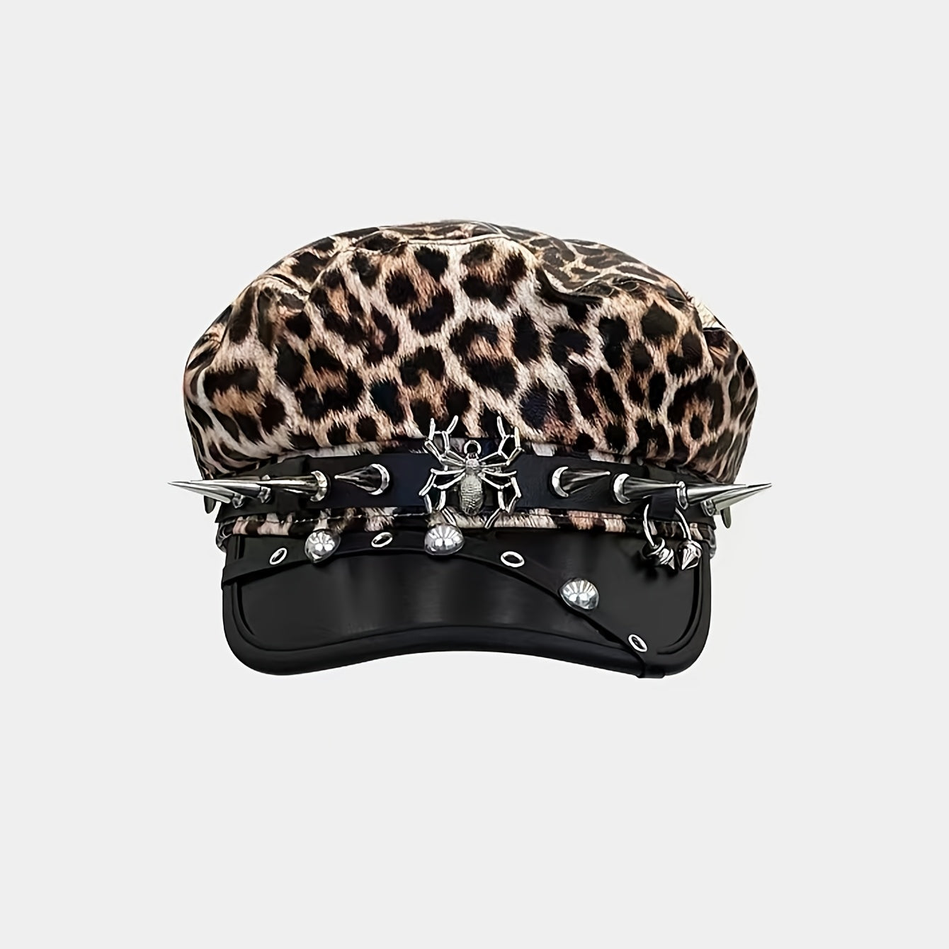 Punk Leopard Print hat