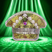 Spiked Military Hat