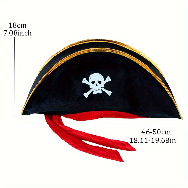 Golden Edge Pirate Hat