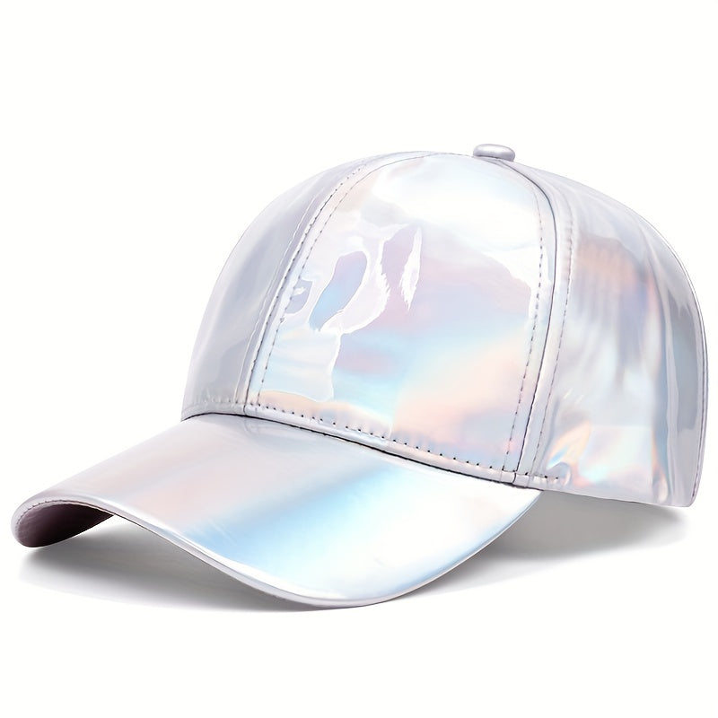 Laser PU Baseball Cap