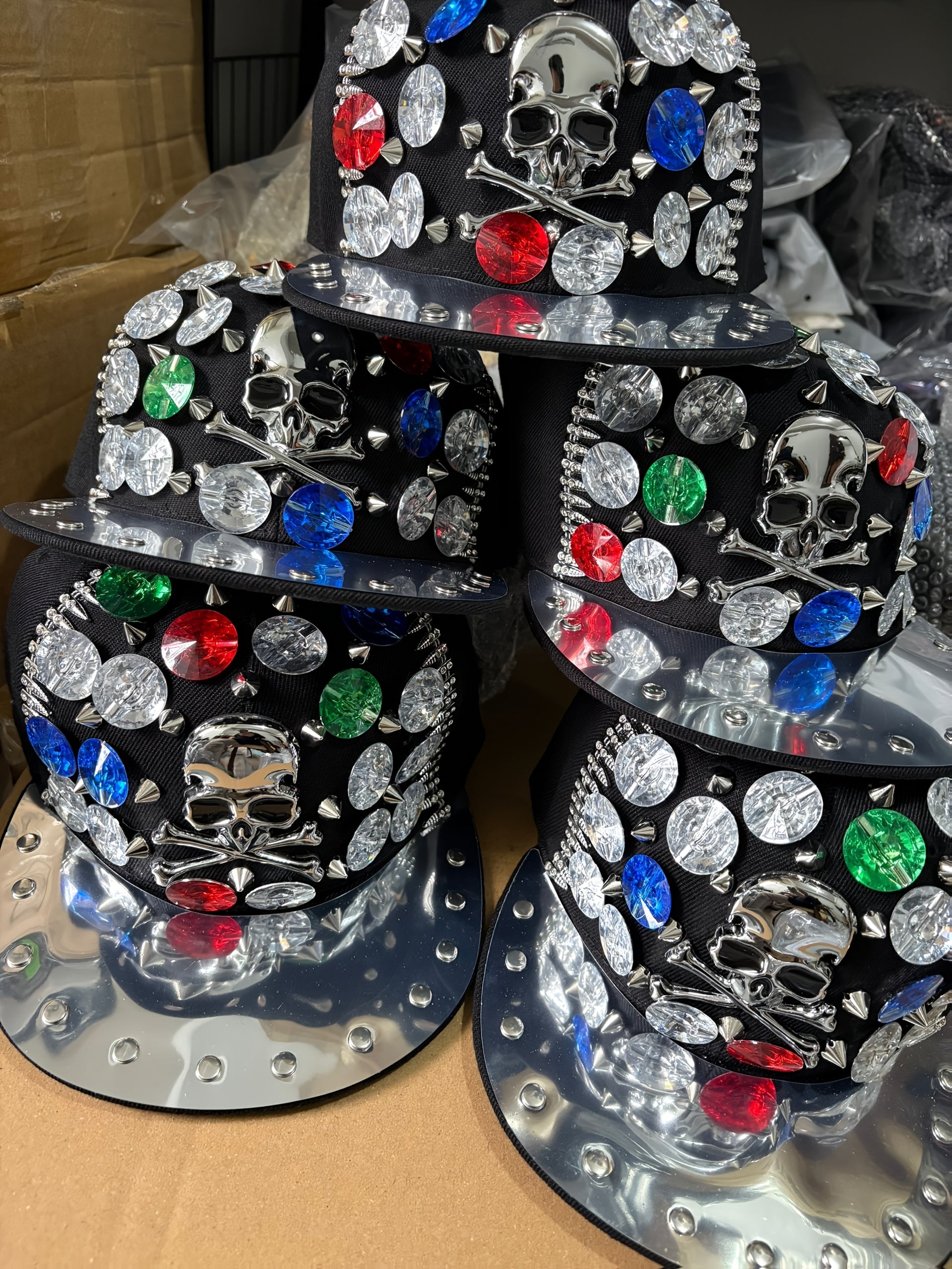 Rhinestone "KING" Baseball Cap