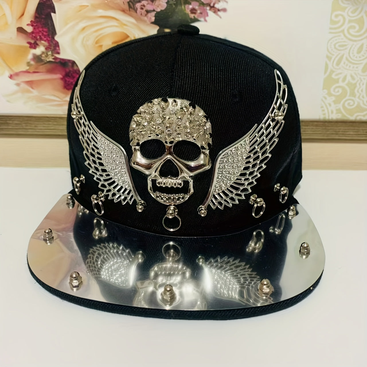 Hip-Hop Punk Rivet Baseball Cap