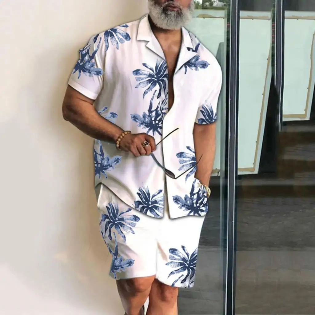 3d Print Coconut Tree shirt & shorts