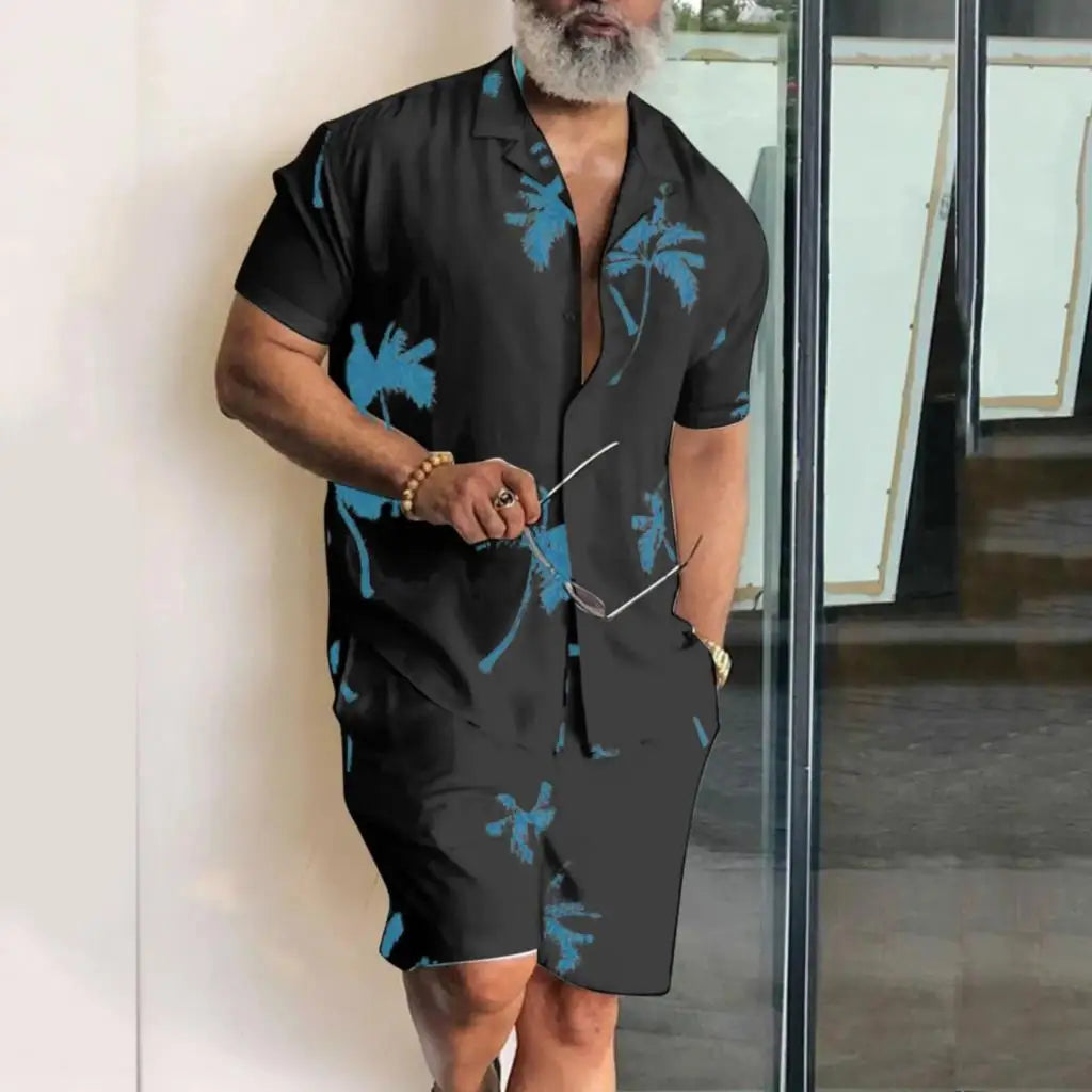 3d Print Coconut Tree shirt & shorts