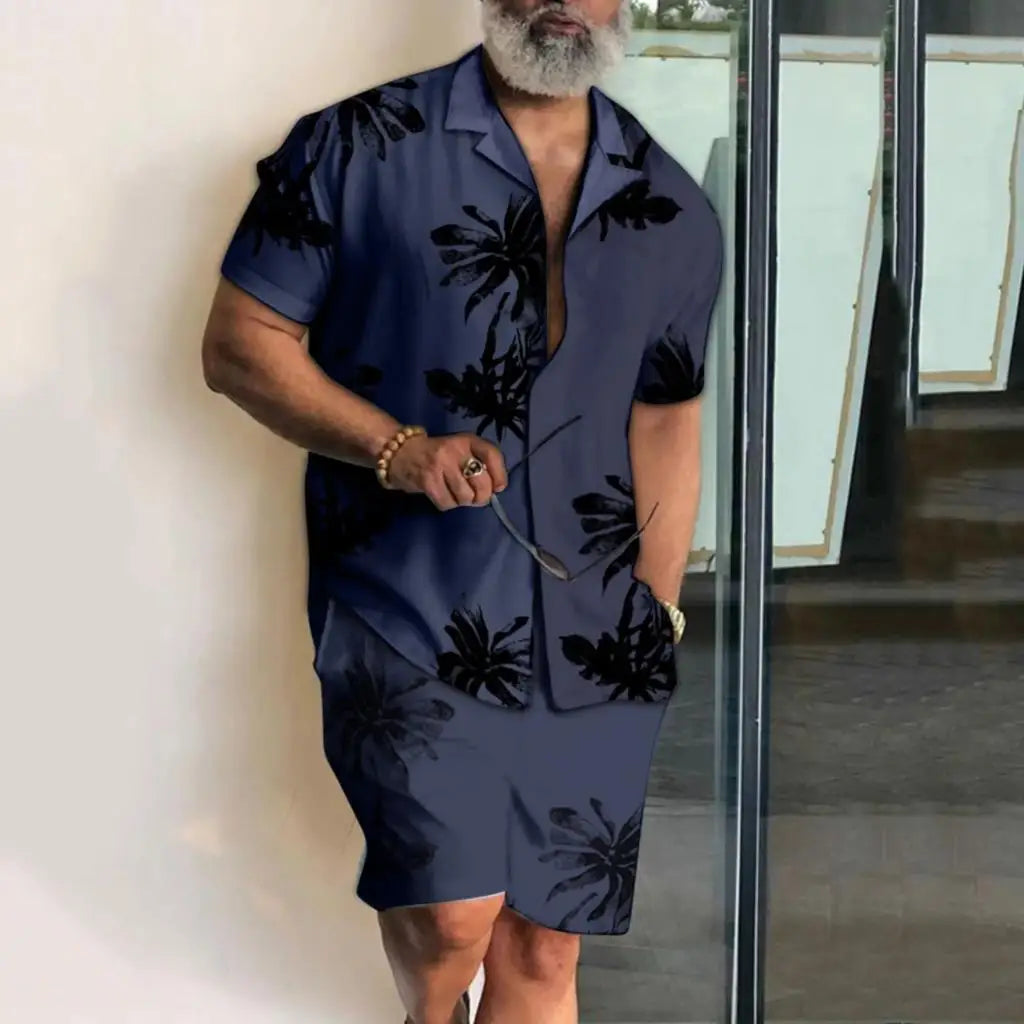3d Print Coconut Tree shirt & shorts