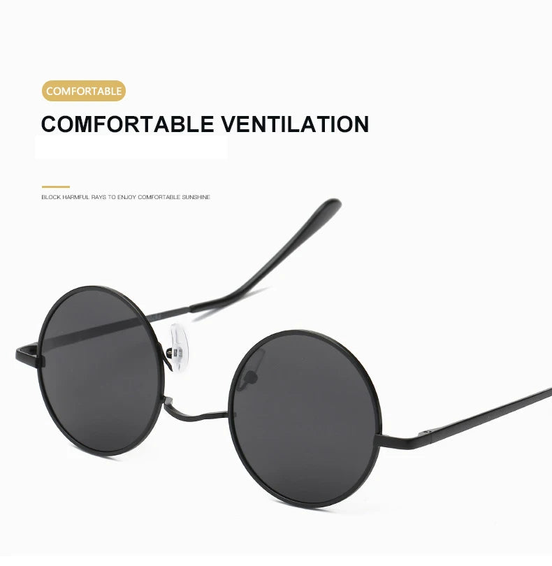 Round Polarized Sunglasses