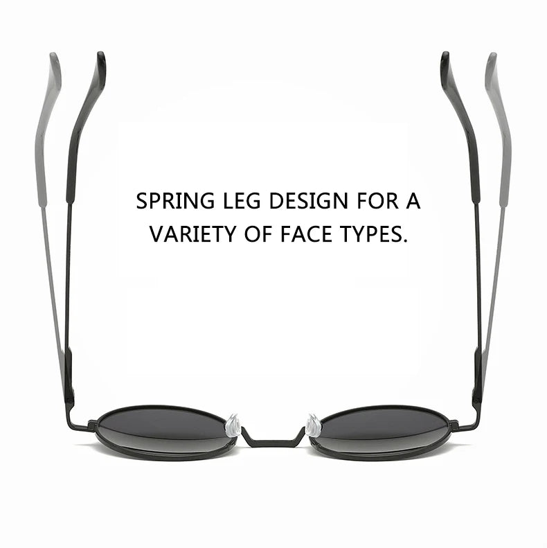 Round Polarized Sunglasses