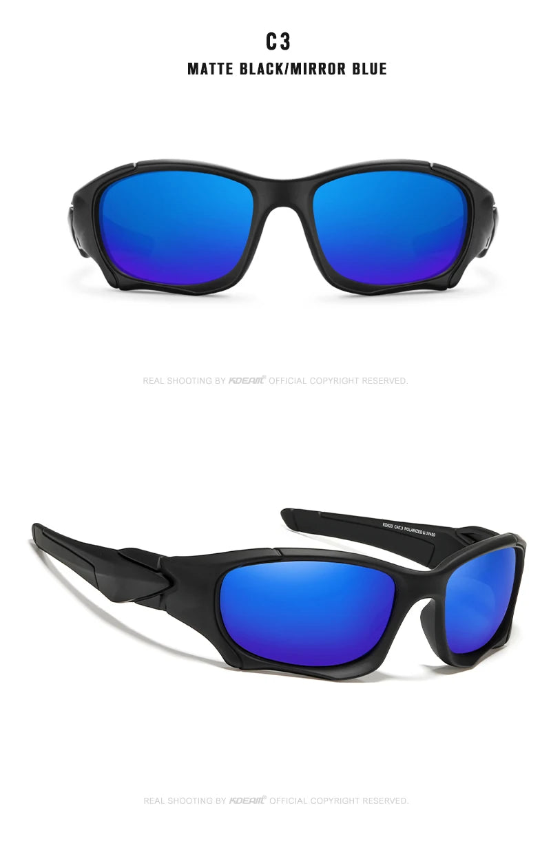KDEAM Outdoor Sports Polarized Sunglasses