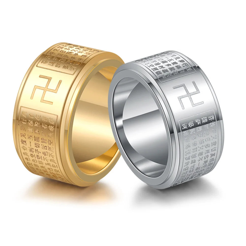 Anxiety Fidget Spinner Rings