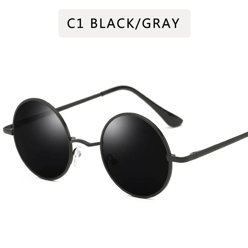Round Polarized Sunglasses