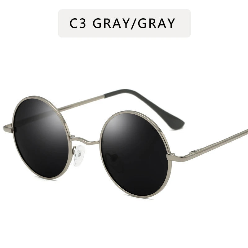 Round Polarized Sunglasses