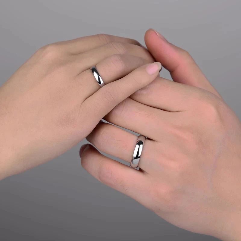 Letdiffery 18k gold plating Stainless Steel Wedding Ring