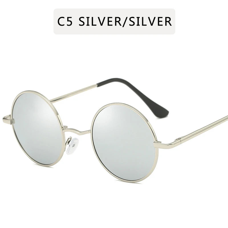 Round Polarized Sunglasses