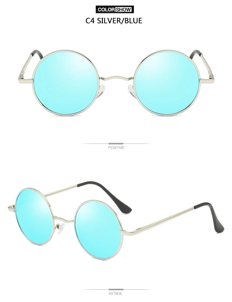 Round Polarized Sunglasses