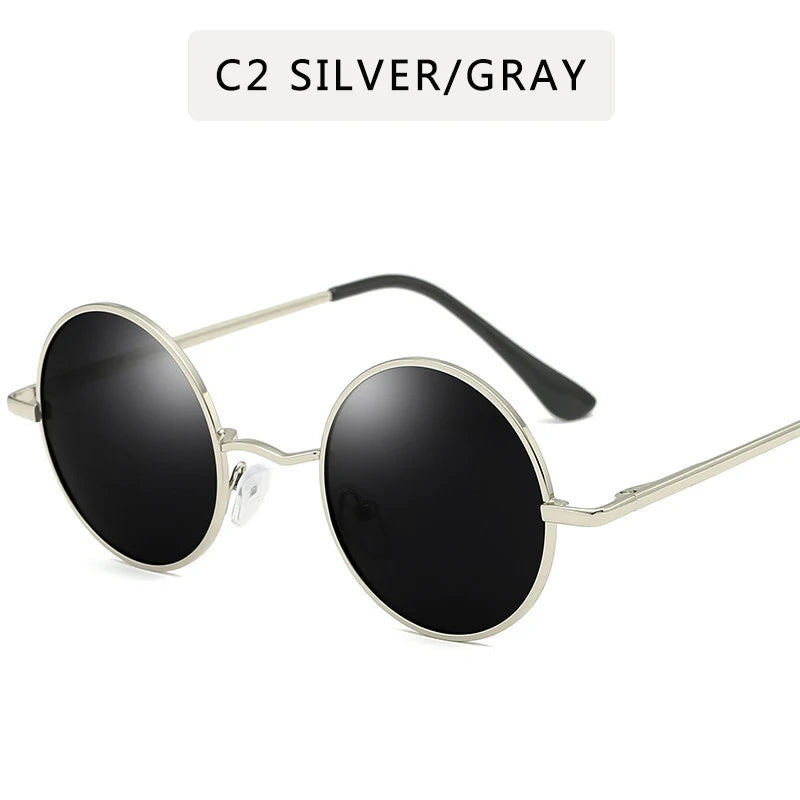 Round Polarized Sunglasses