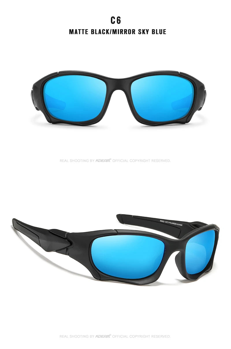KDEAM Outdoor Sports Polarized Sunglasses