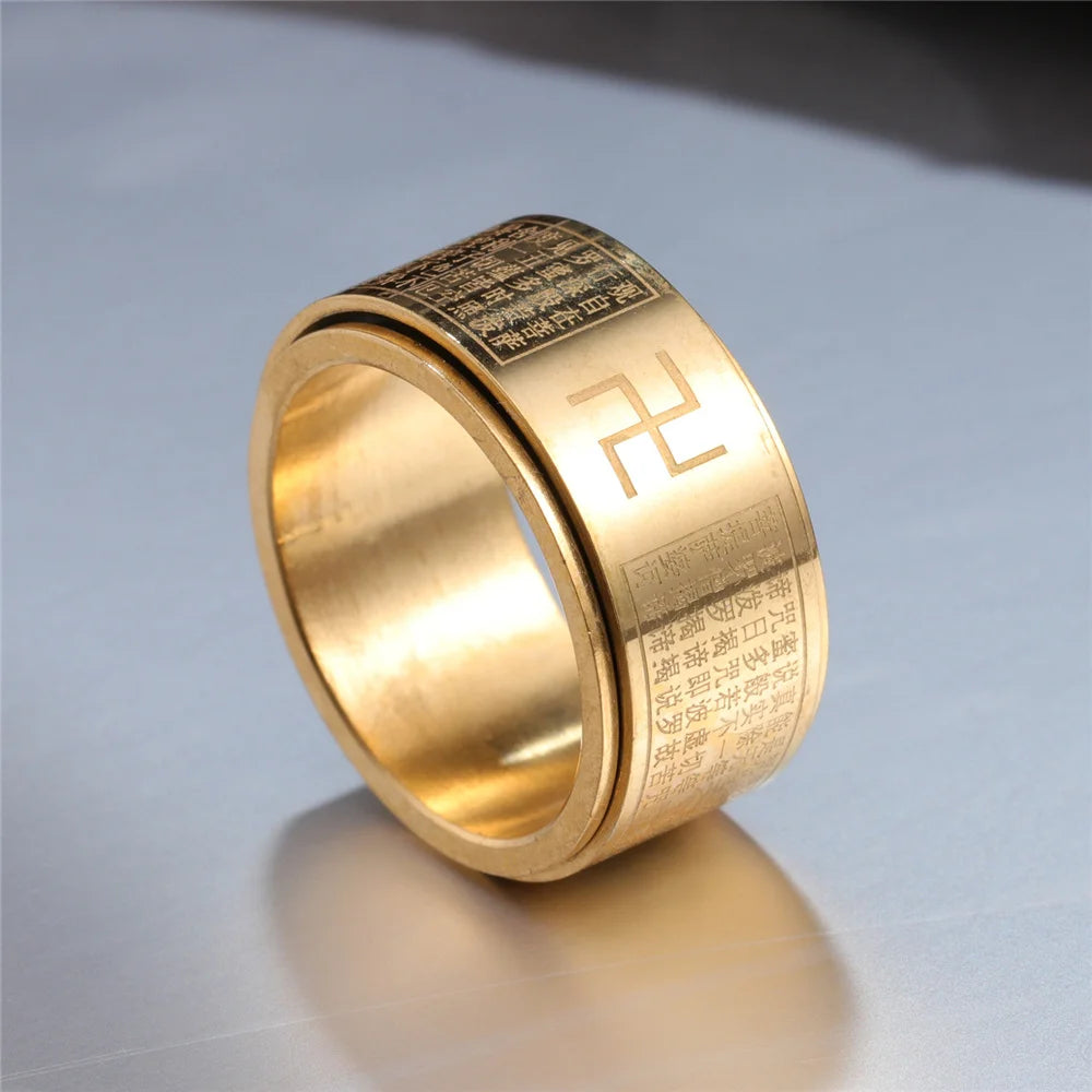 Anxiety Fidget Spinner Rings