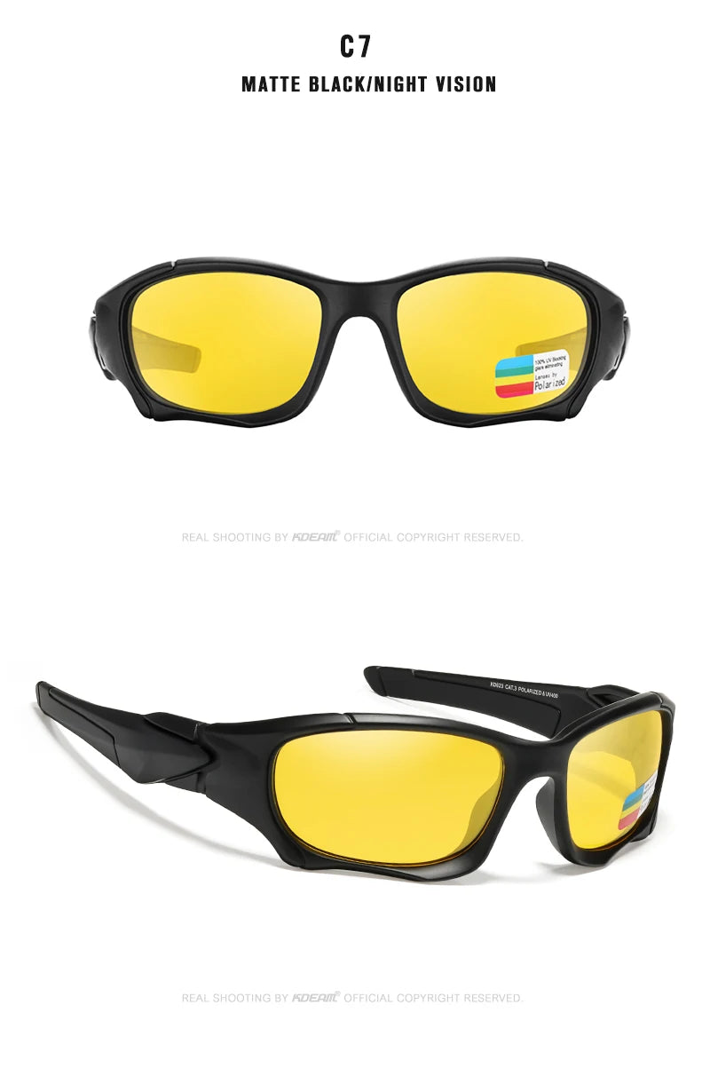 KDEAM Outdoor Sports Polarized Sunglasses