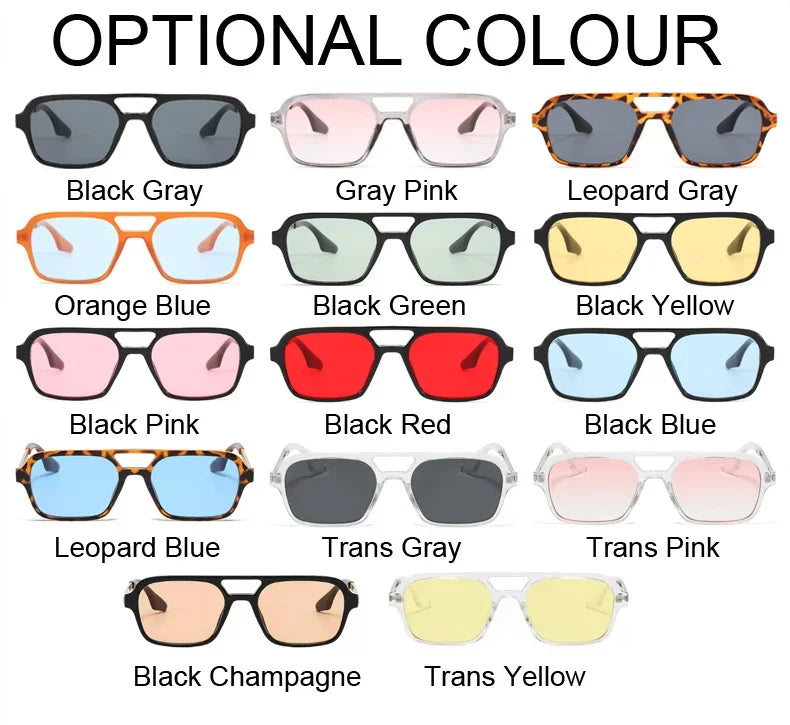 Small Frame Square Sunglasses