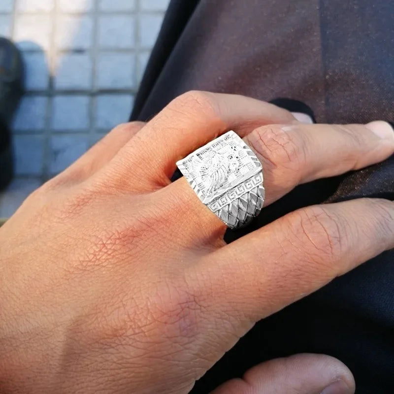 Punkboy Hip Hop Rock Style Gold Plated Ring
