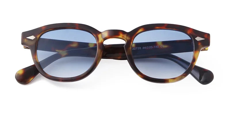 Vintage Fashion Shell Round Sunglasses