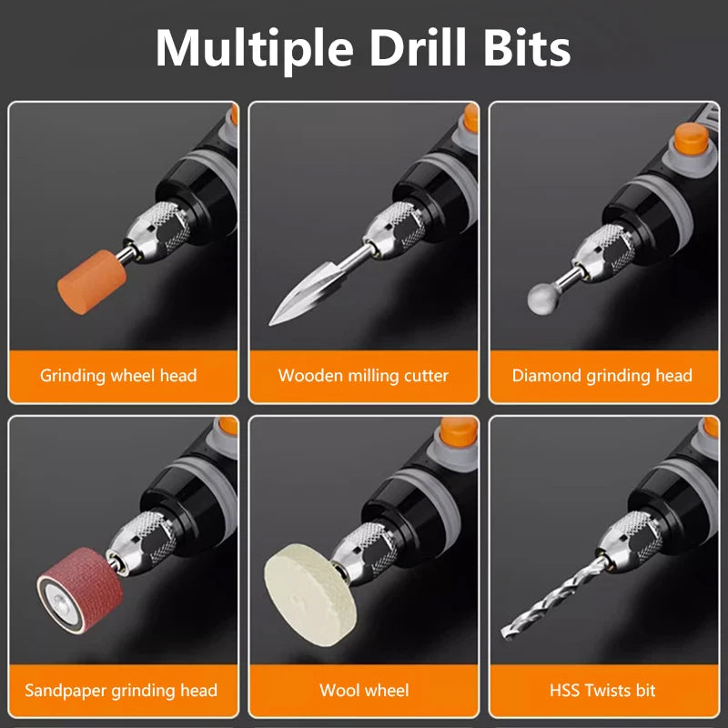 Cordless Rotary  Mini Drill