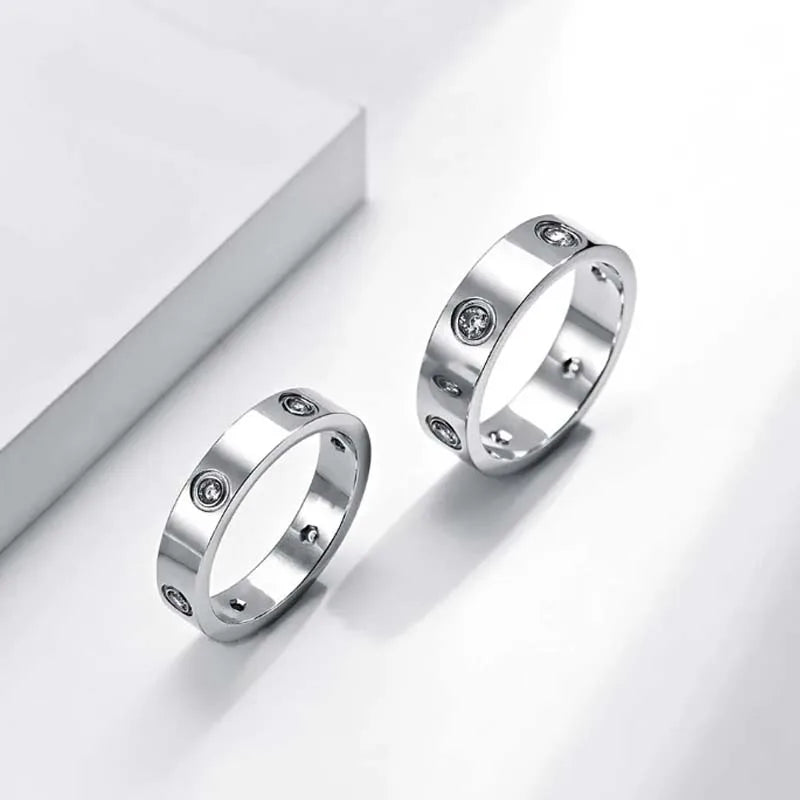 18k Gold Plated / Stainless Steel Wedding rings