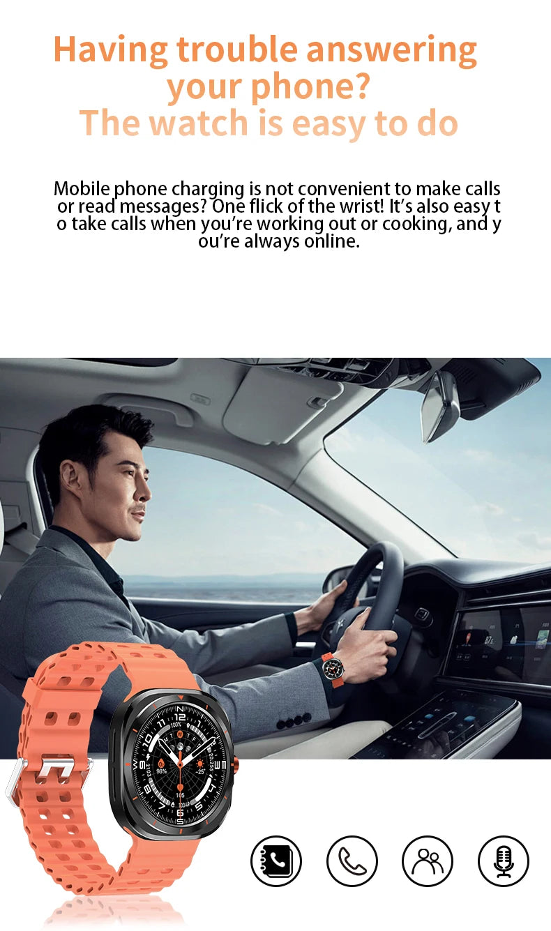 LAXASFIT Watch GT7 Ultra Smartwatch