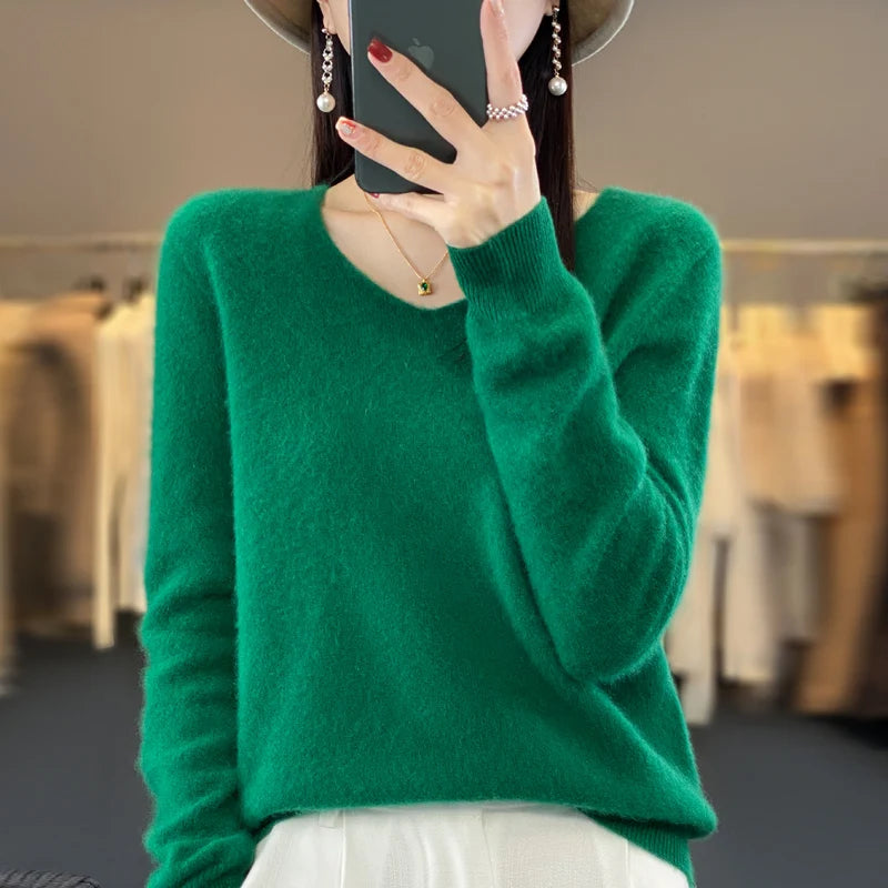 100% pure wool cashmere sweater