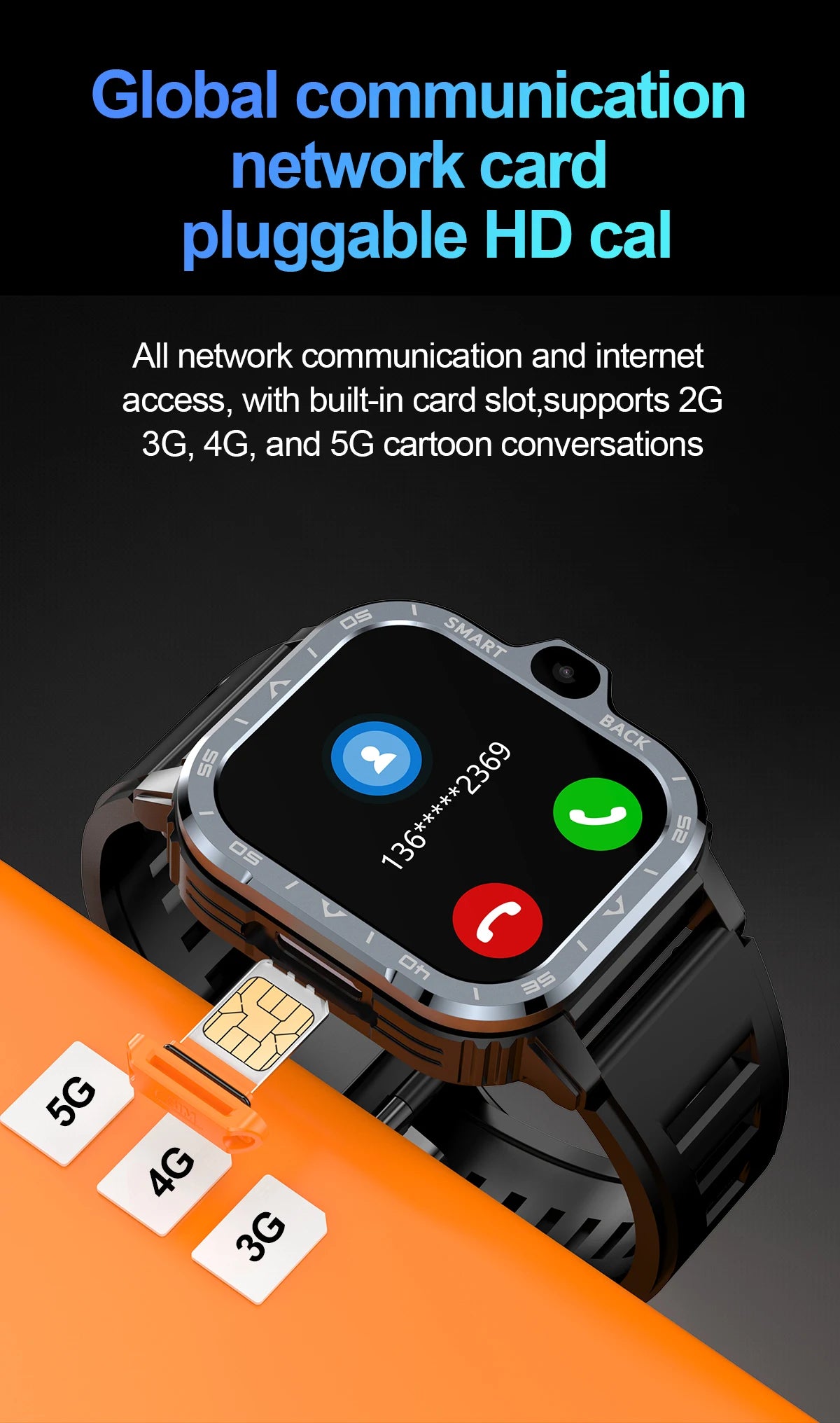 Valdus PGD Android Smart Watch