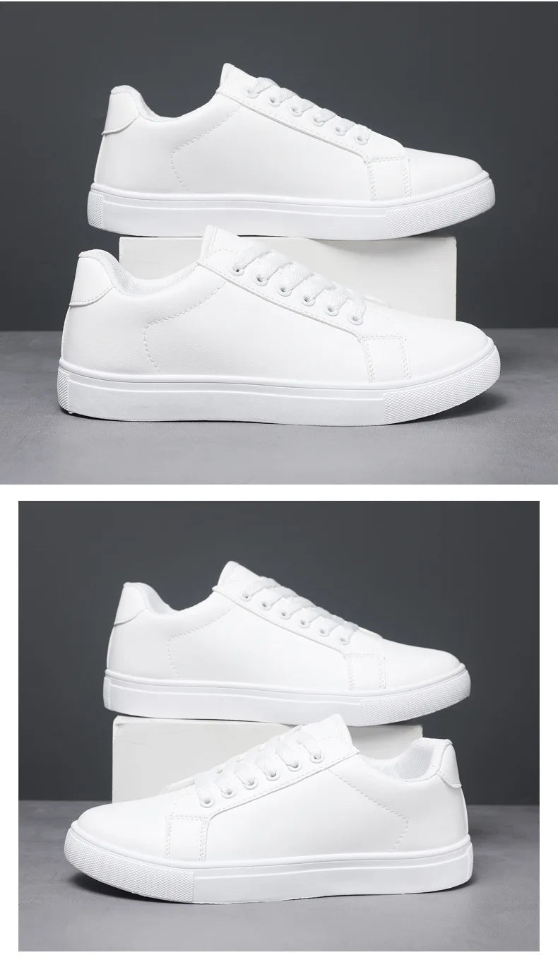 White / Black Men Shoes